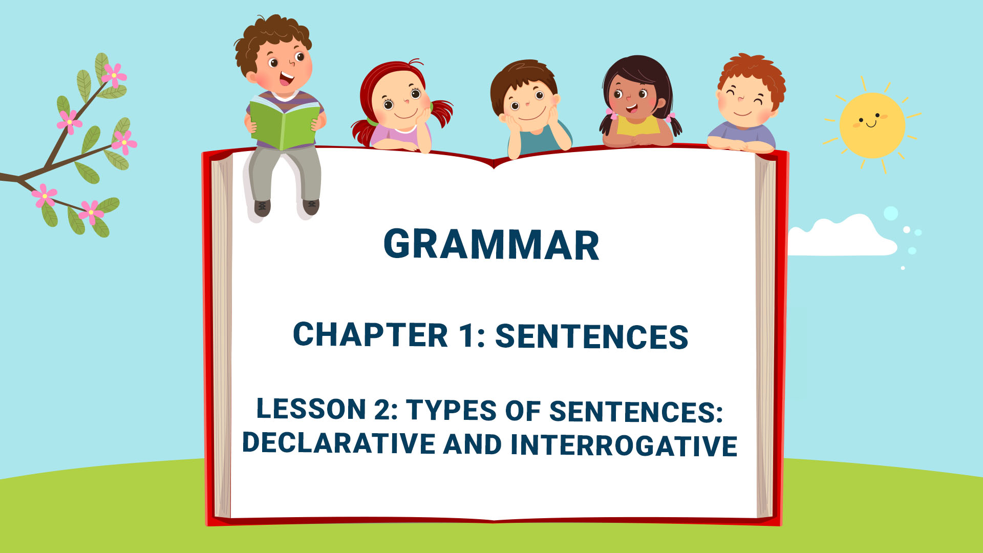 Part One: Grammar - Chapter 1 - Lesson 2: Types of Sentences: Declarative and Interrogative
